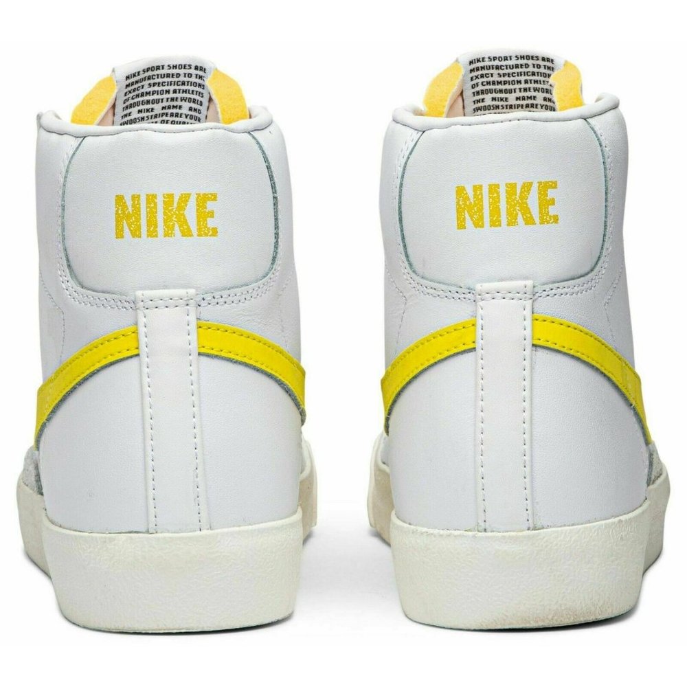 NIKE Blazer Mid '77 Vintage Opti Yellow Men's Size - Picture 4 of 8